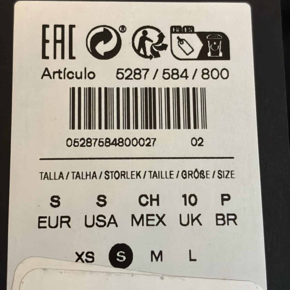 NWT. Massimo Dutti Black Technical Flared Midi Sk… - image 9